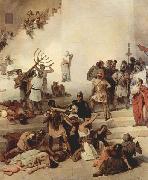 Francesco Hayez La distruzione del Tempio di Gerusalemme USA oil painting artist